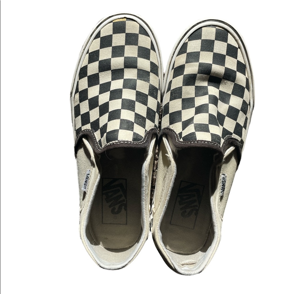 Checkered Vans